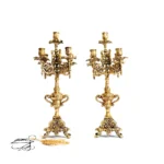 شمعدان تمام برنز کد 1617