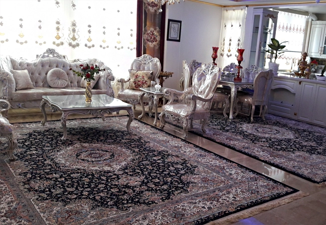 تاثیر فرش در دکوراسیون داخلی-فرش ایرانی