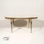 جلو مبلی برنجی چهارپایه