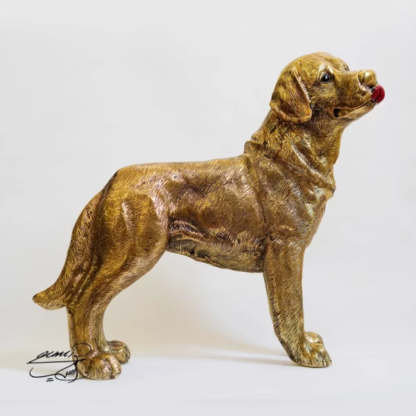 مجسمه برنزی سگ کد 0201