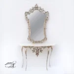 آینه و کنسول برنزی کد 2102