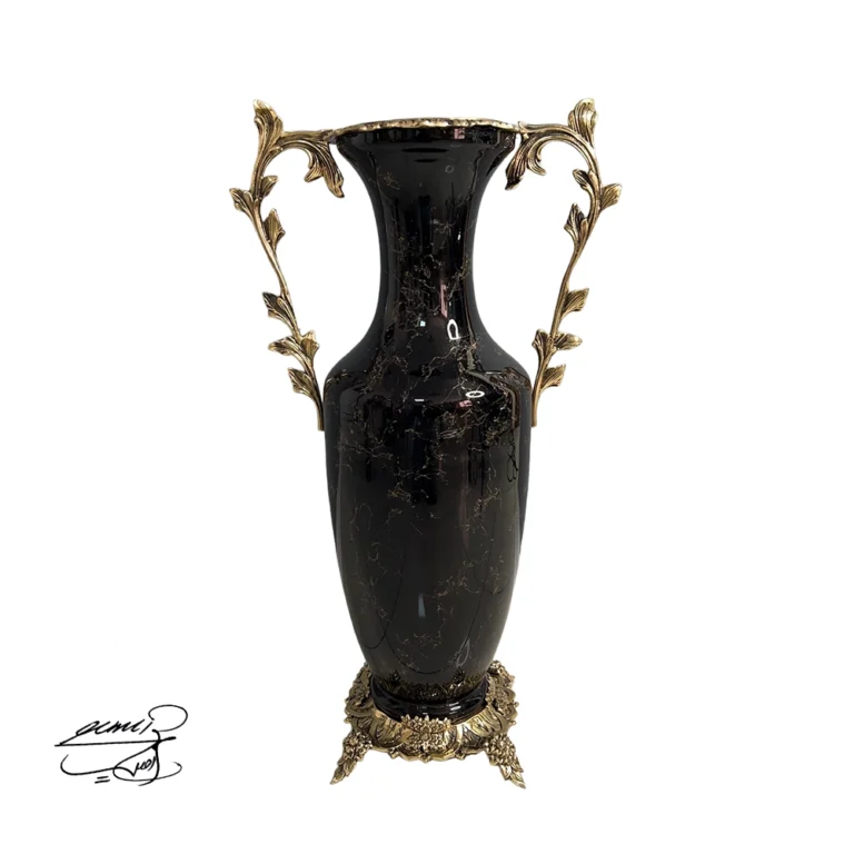 گلدان برنزی کنارسالنی